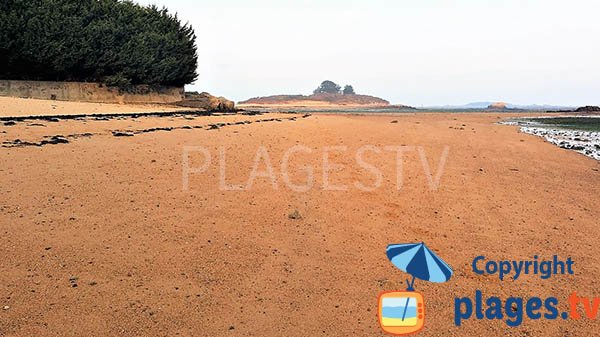 Photo de la plage de Traezh Coalen à Lanmodez - Bretagne